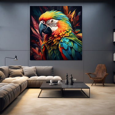 Modern Parrot Painting